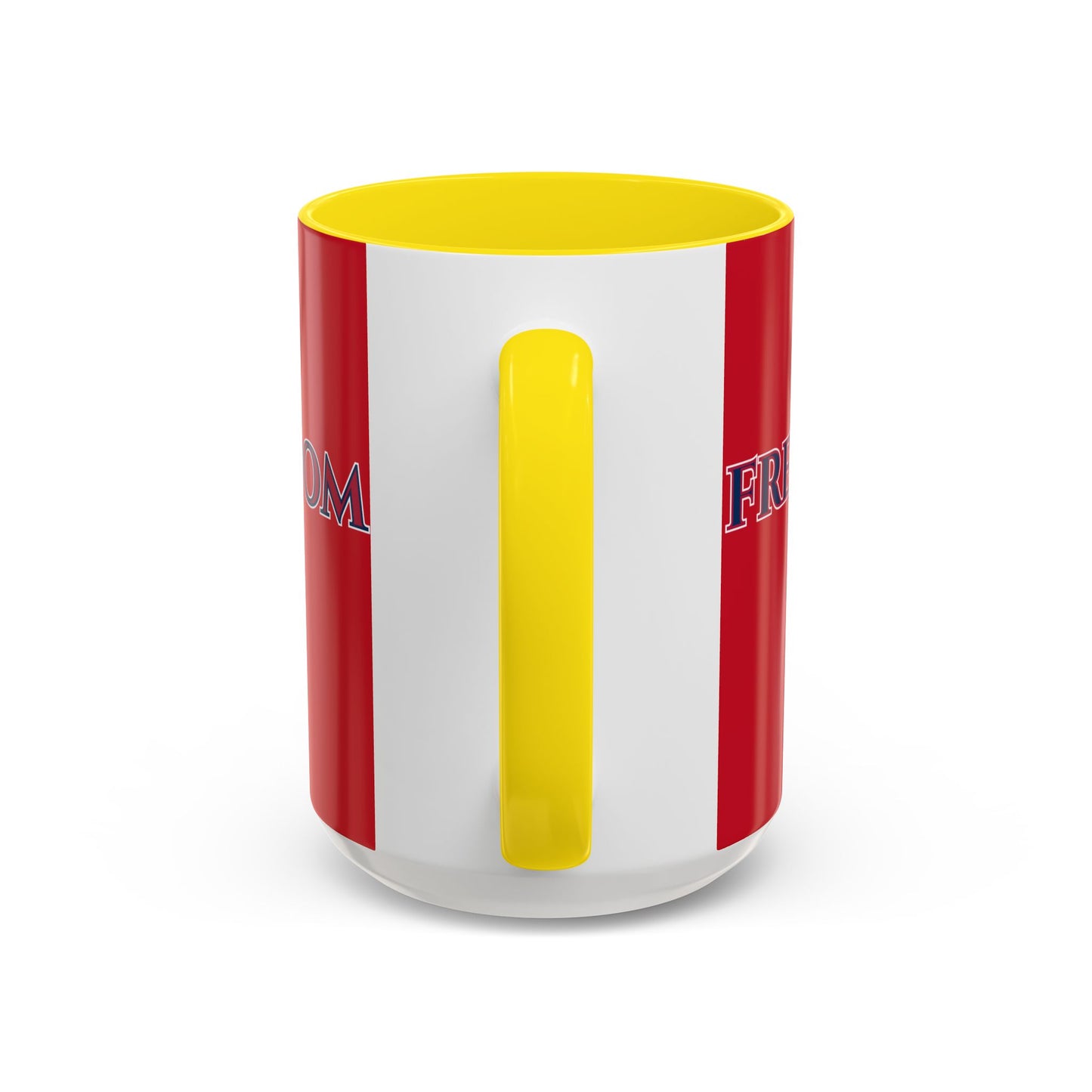 Freedom, Red Accent Mug by theGreenDragonTavern.shop