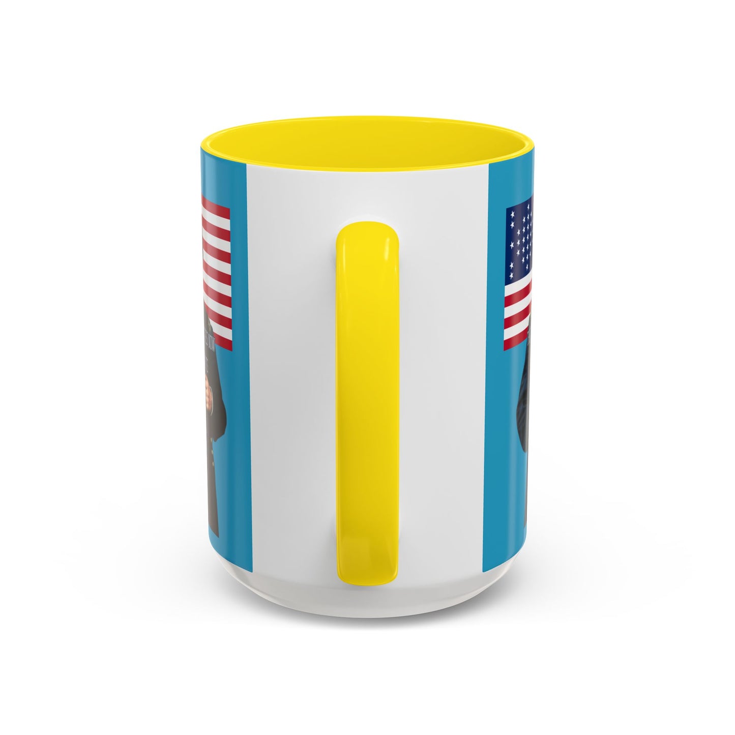 "Traitors and Patriots" Ulysses Grant Turquoise Accent Mug by theGreenDragonTavern.shop