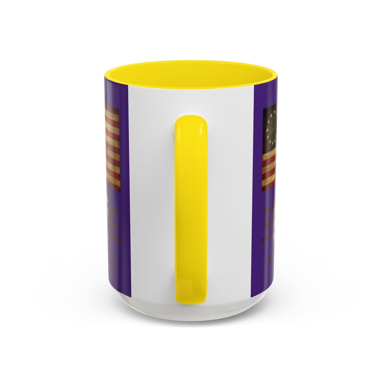 Deborah Sampson, America's Mulan Dark Purple Accent Mug by theGreenDragonTavern.shop