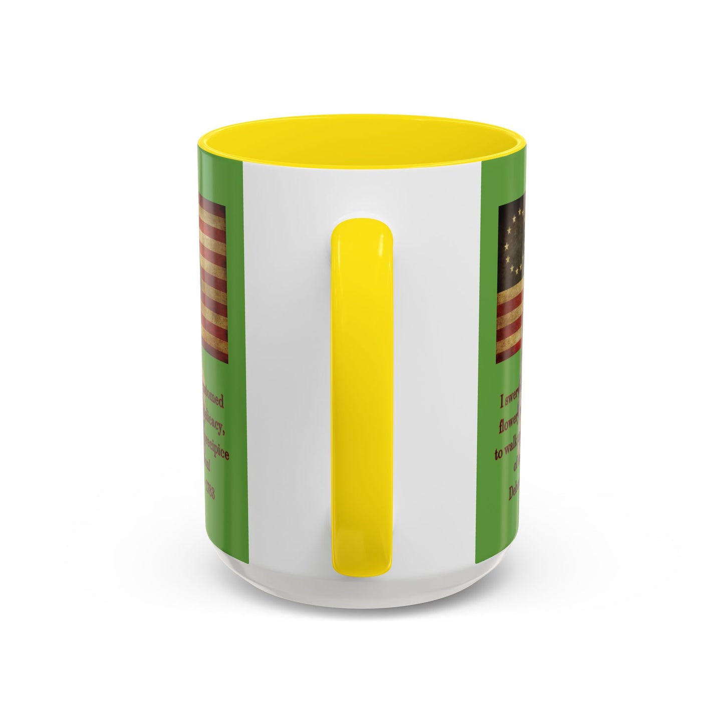 Deborah Sampson, America's Mulan Green Accent Mug by theGreenDragonTavern.shop