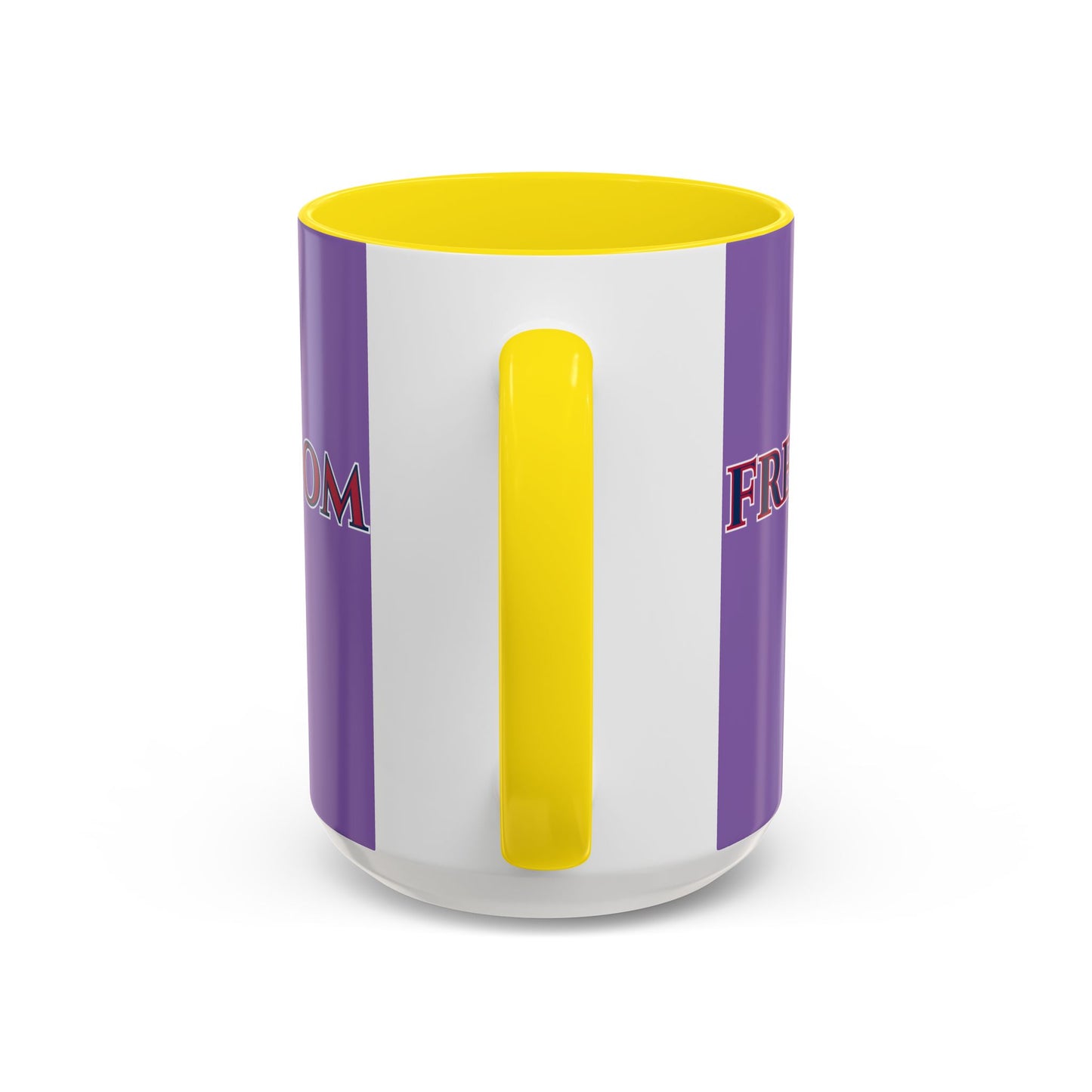 Freedom, Light Purple Accent Mug by theGreenDragonTavern.shop