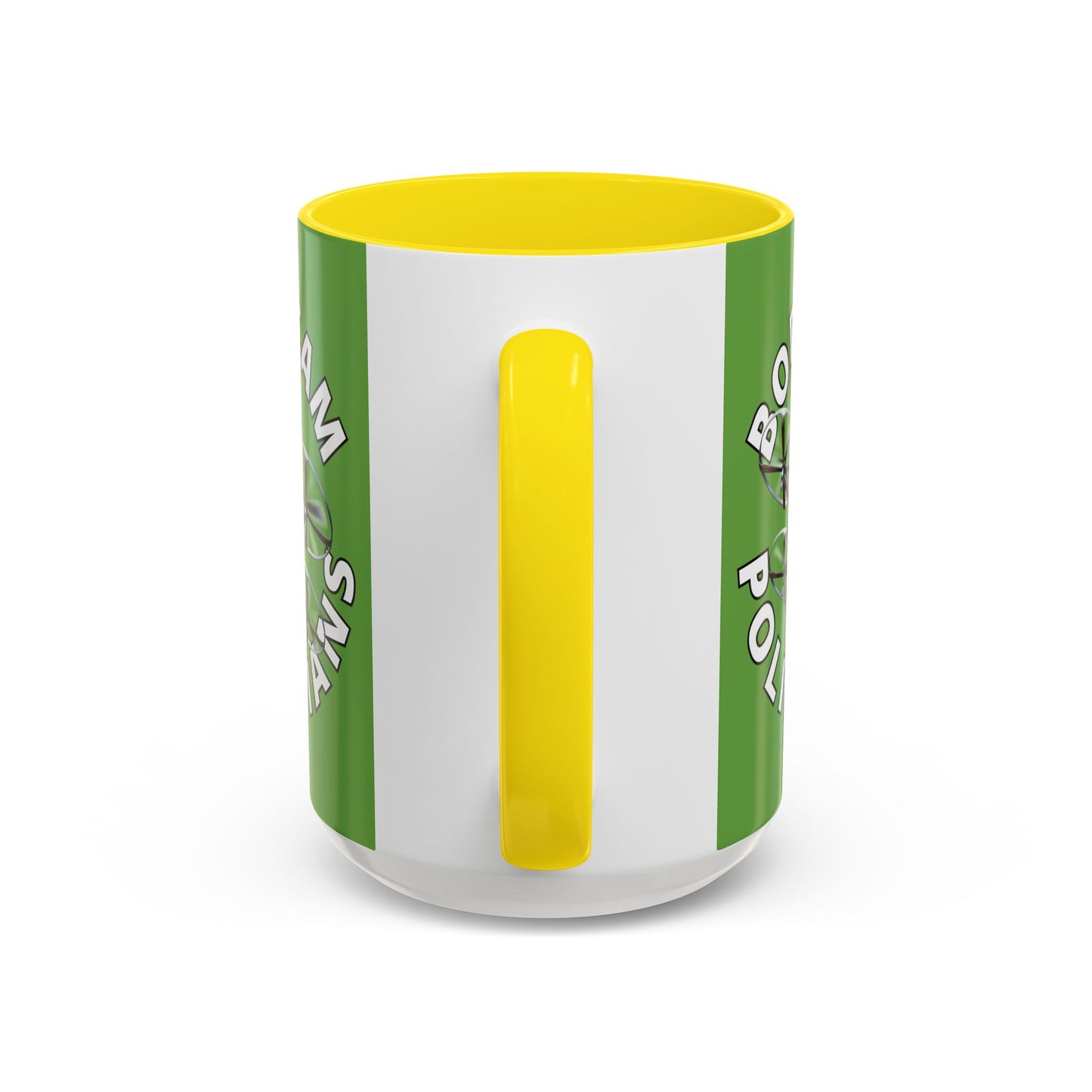 Bodycam the Politicians Drone Green Accent Mug by theGreenDragonTavern.shop