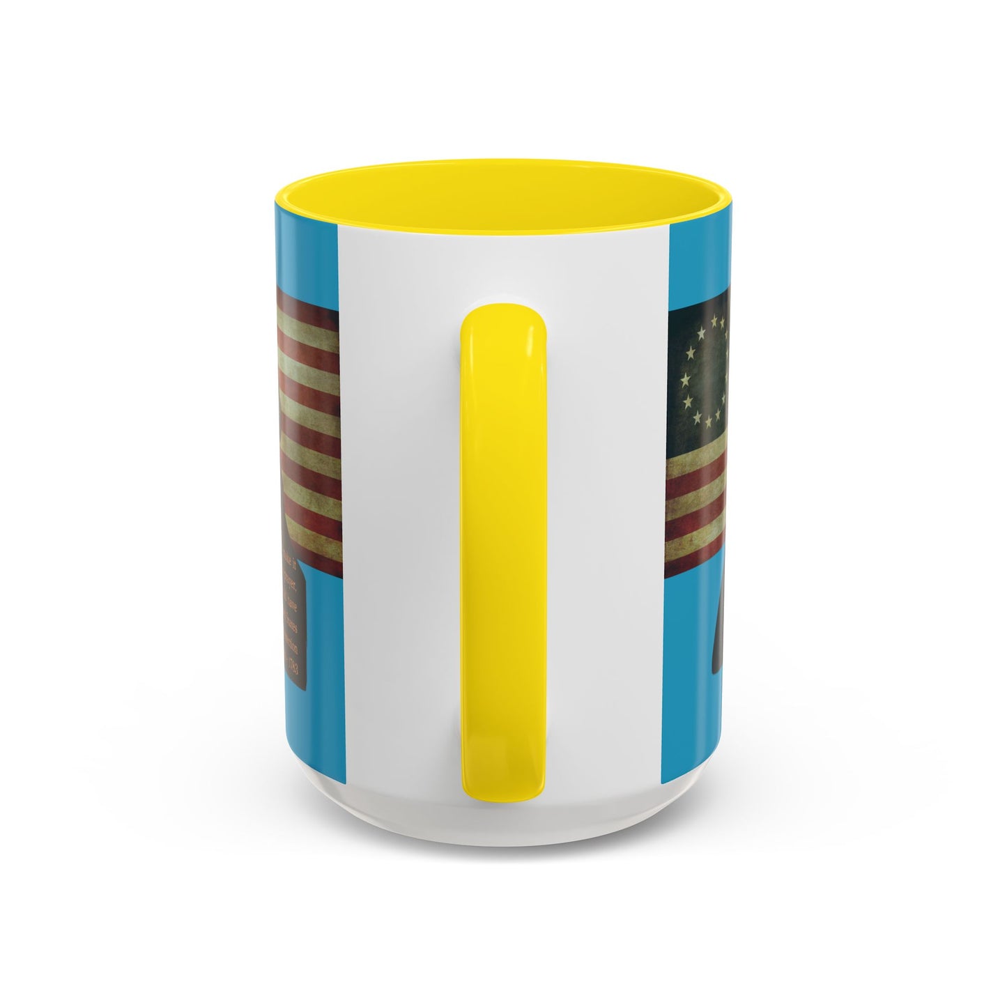 Washington's Earnest Prayer Turquoise Accent Mug by theGreenDragonTavern.shop