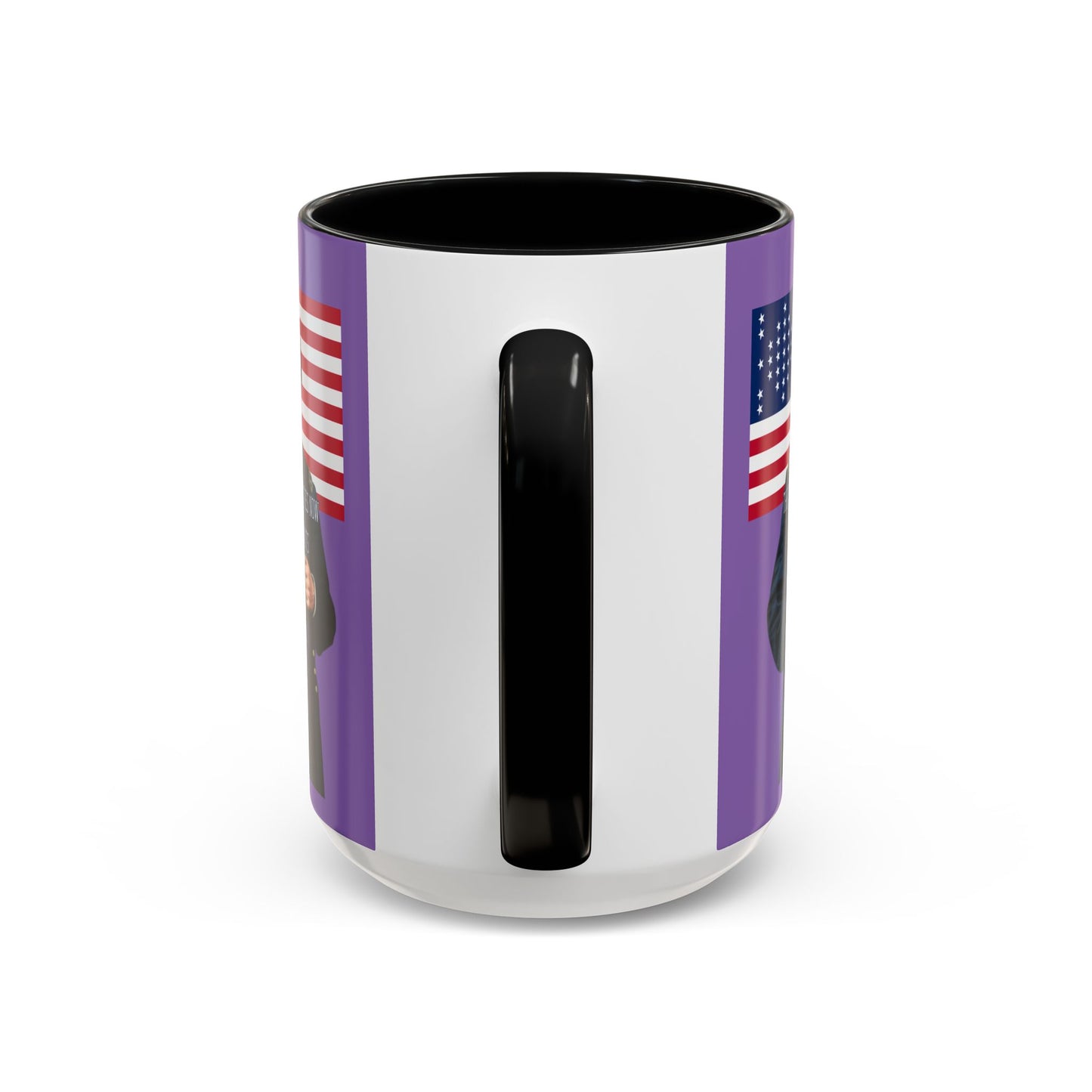 "Traitors and Patriots" Ulysses Grant Light Purple Accent Mug by theGreenDragonTavern.shop