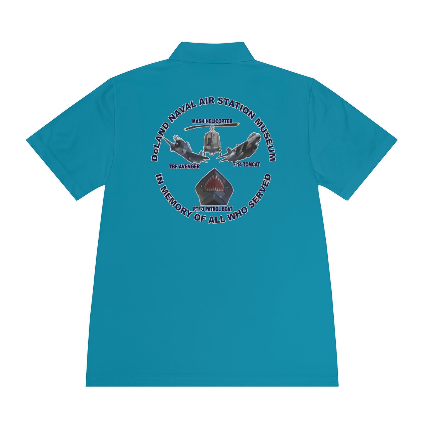 DNASM Student Art 2-Sided Sport Polo Shirt by theGreenDragonTavern.shop