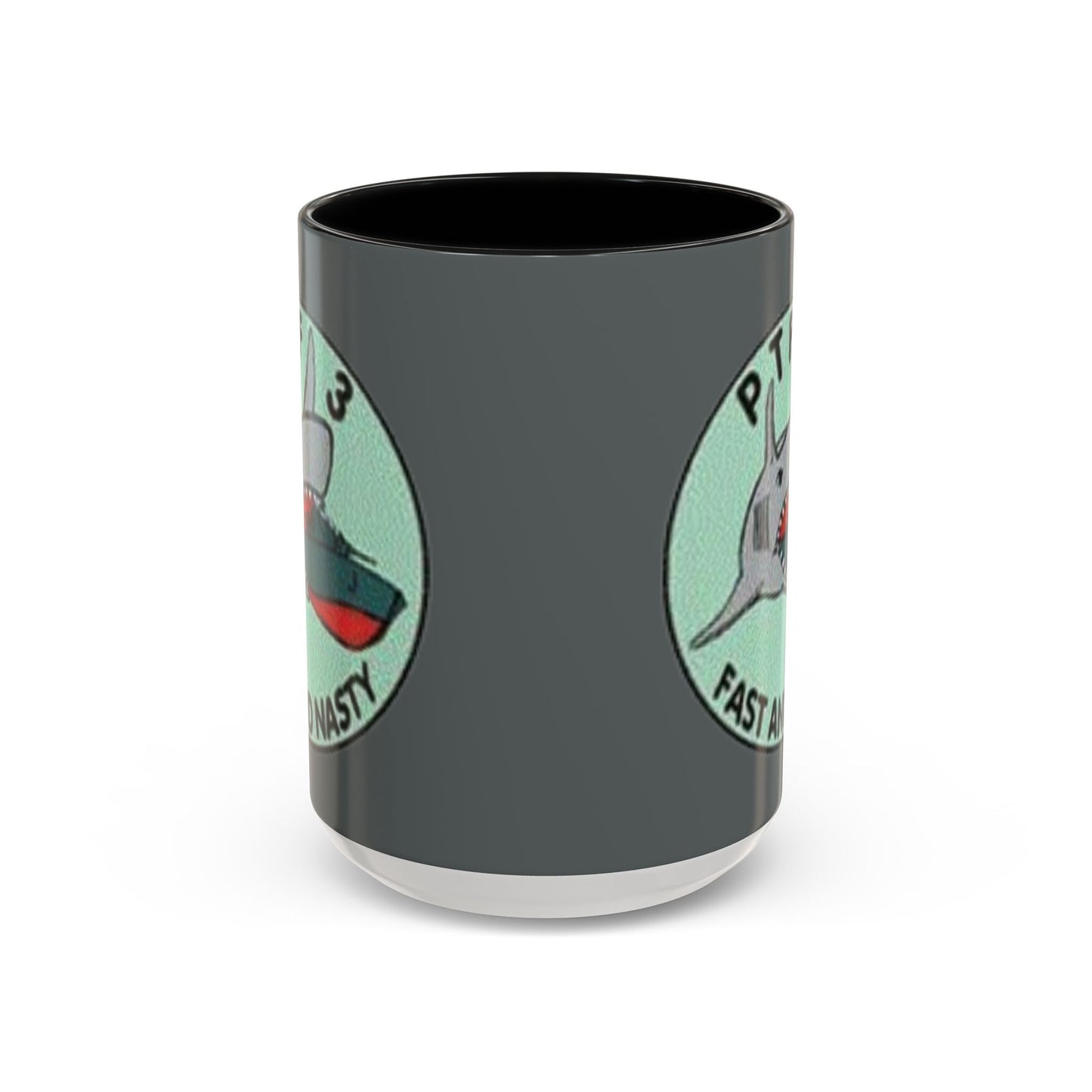 DNASM PTF-3 Grey Accent Mug by theGreenDragonTavern.shop