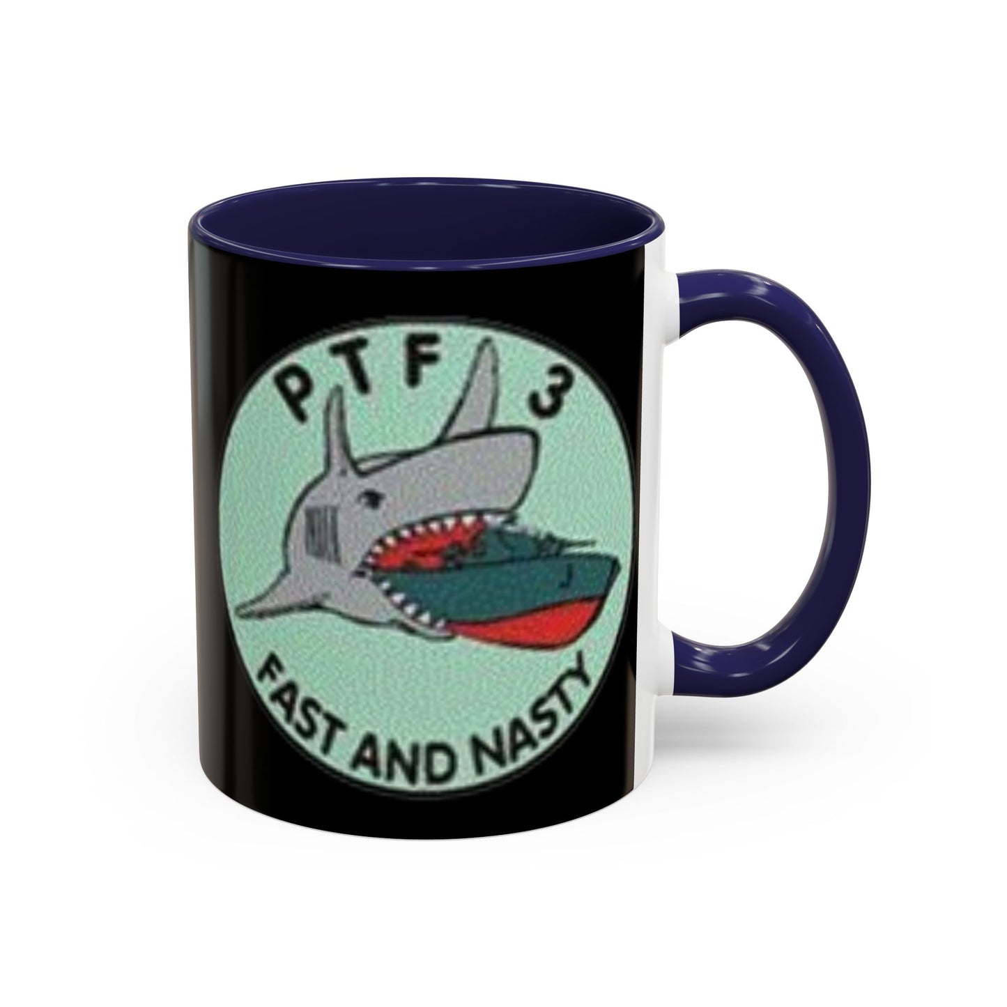 DNASM PTF-3 Black Accent Mug by theGreenDragonTavern.shop