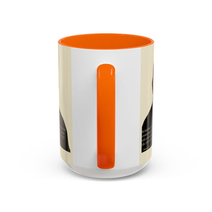 We hold these truths to be self-evident Parchment Yellow Accent Mug by theGreenDragonTavern.shop
