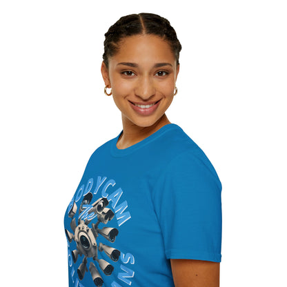 Bodycam the Politicians Cameras Dark colors Unisex T-Shirt by theGreenDragonTavern.shop