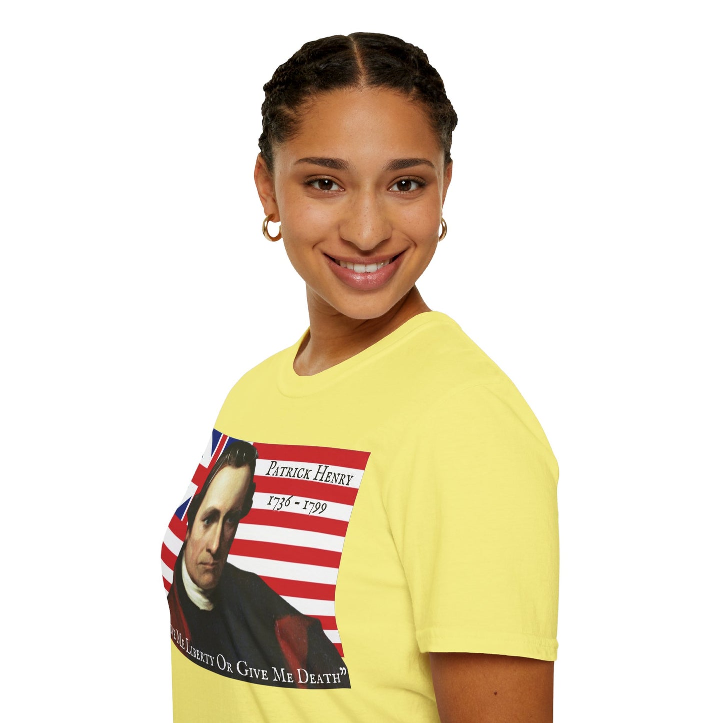 Patrick Henry Light colors Unisex T-Shirt by theGreenDragonTavern.shop