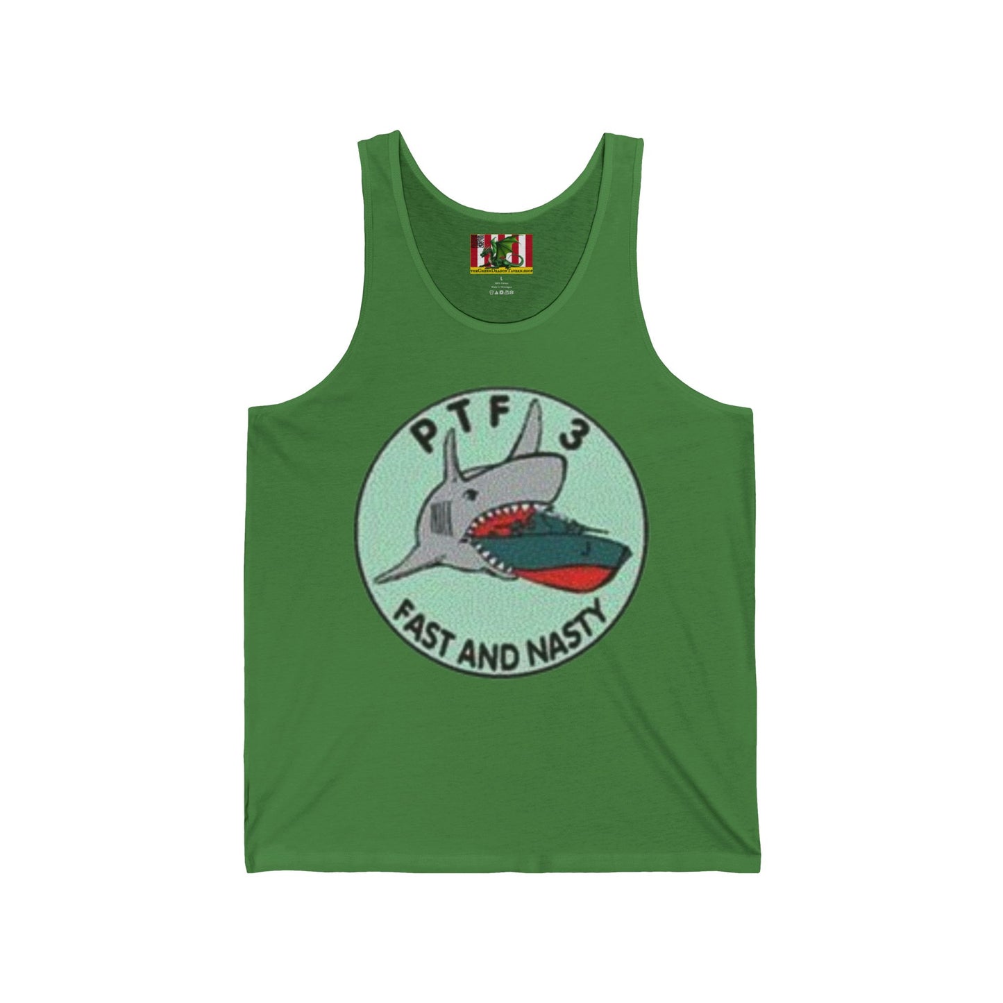 DNASM PTF-3 Unisex Jersey Tank Top by theGreenDragonTavern.shop