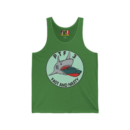 DNASM PTF-3 Unisex Jersey Tank Top by theGreenDragonTavern.shop