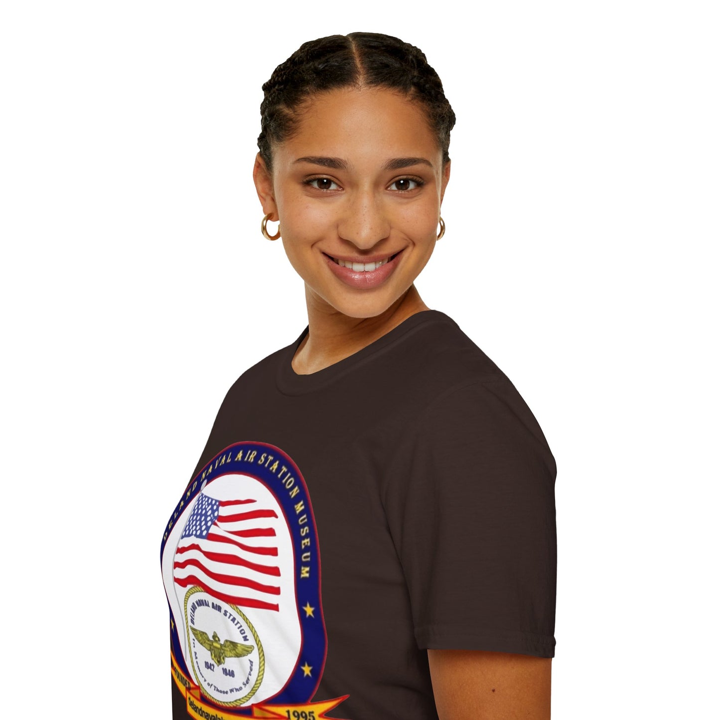 DeLand Naval Air Station Museum Darker Colors Unisex T-Shirt by theGreenDragonTavern.shop