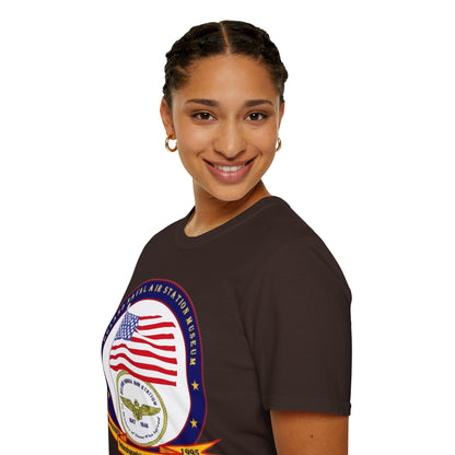 DeLand Naval Air Station Museum Darker Colors Unisex T-Shirt by theGreenDragonTavern.shop