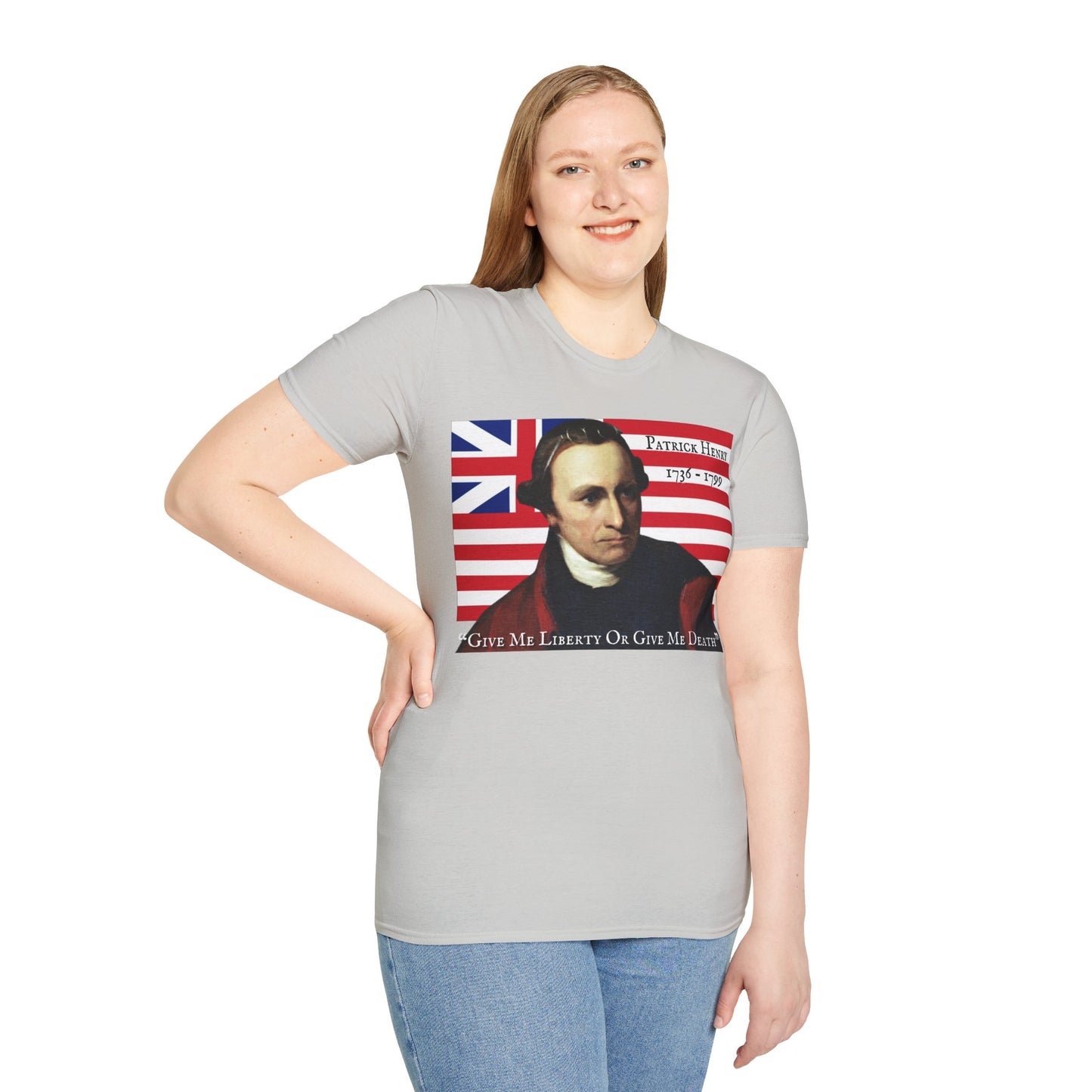 Patrick Henry Light colors Unisex T-Shirt by theGreenDragonTavern.shop