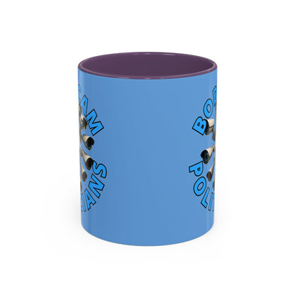 Bodycam the Politicians Cameras Blue Accent Mug by theGreenDragonTavern.shop