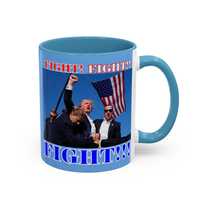 FIGHT! FIGHT!! FIGHT!!! Accent Mug by theGreenDragonTavern.shop