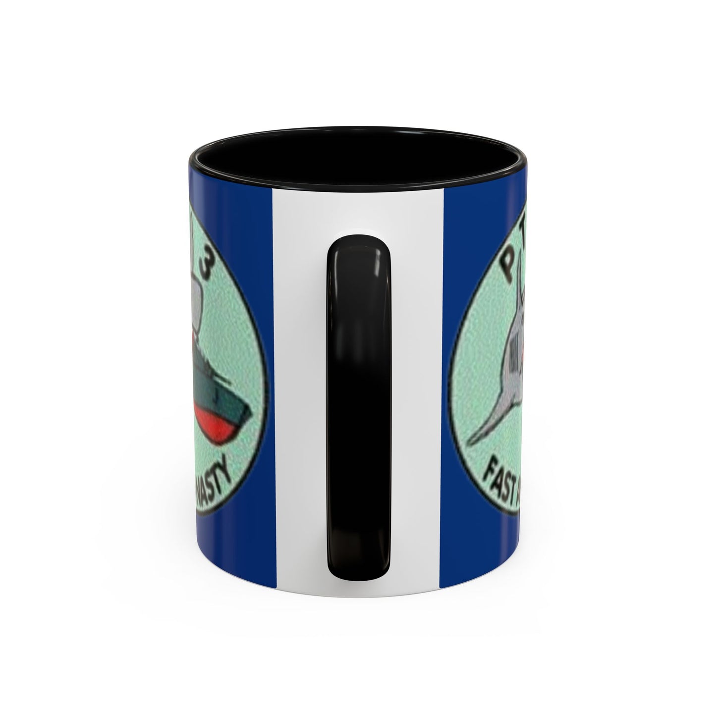 DNASM PTF-3 Blue Accent Mug by theGreenDragonTavern.shop