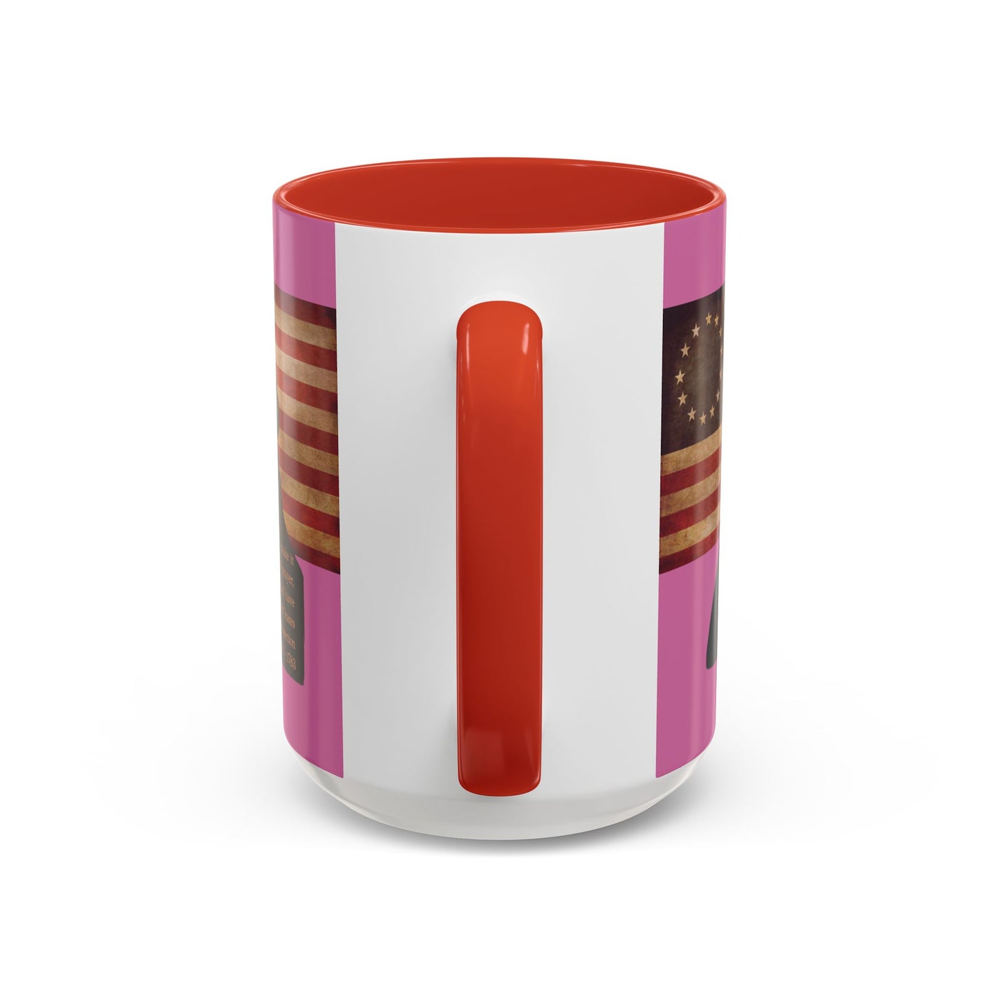 Washington's Earnest Prayer Pink Accent Mug by theGreenDragonTavern.shop
