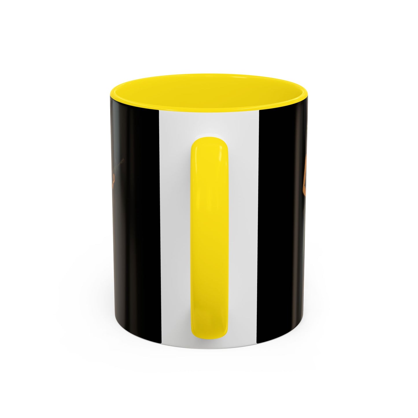 Hula Girl Packin' Heat Black Accent Mug by theGreenDragonTavern.shop