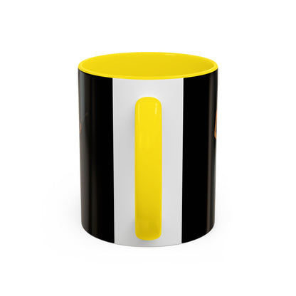 Hula Girl Packin' Heat Black Accent Mug by theGreenDragonTavern.shop