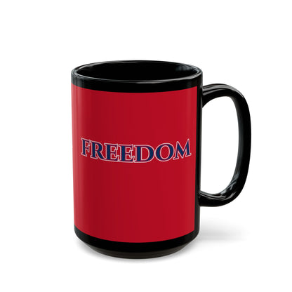 Freedom, Red Mug by theGreenDragonTavern.shop