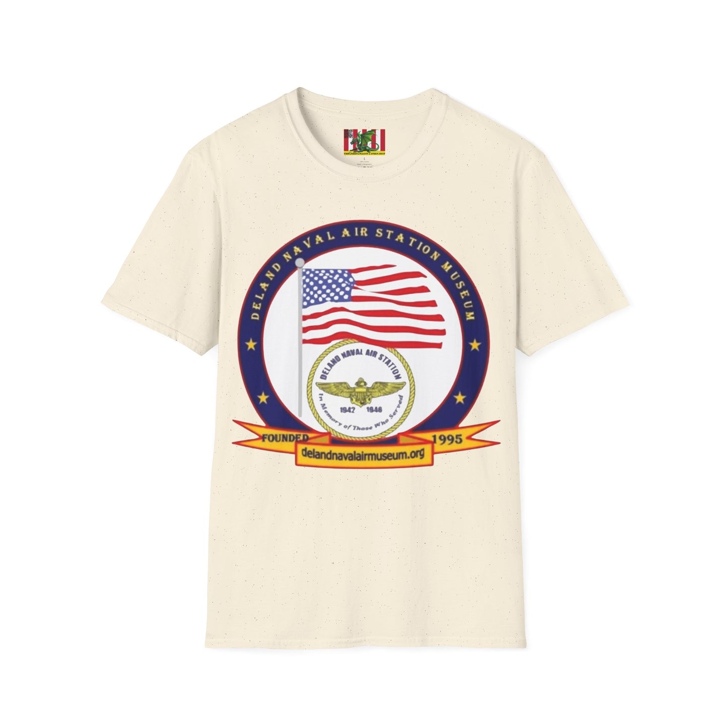 DeLand Naval Air Station Museum Lighter Colors Unisex T-Shirt by theGreenDragonTavern.shop