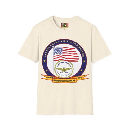 DeLand Naval Air Station Museum Lighter Colors Unisex T-Shirt by theGreenDragonTavern.shop
