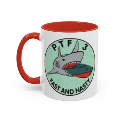 DNASM PTF-3 White Accent Mug by theGreenDragonTavern.shop