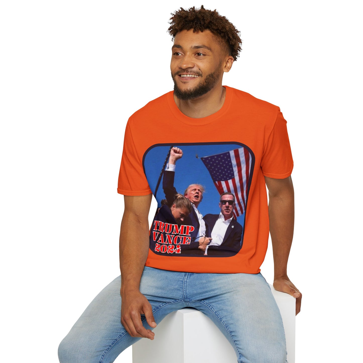 Trump and Vance 2024 LTcolors Unisex T-Shirt by theGreenDragonTavern.shop