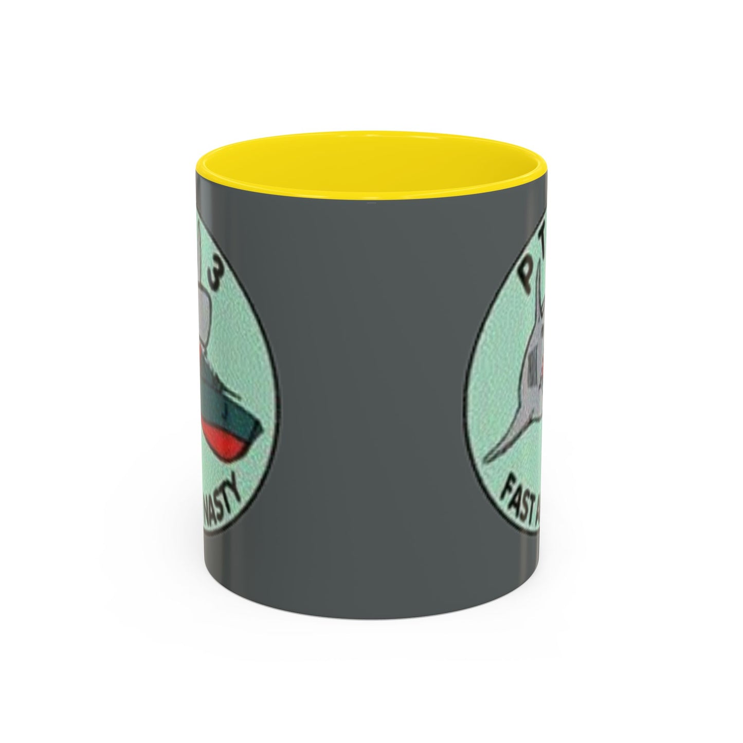 DNASM PTF-3 Grey Accent Mug by theGreenDragonTavern.shop