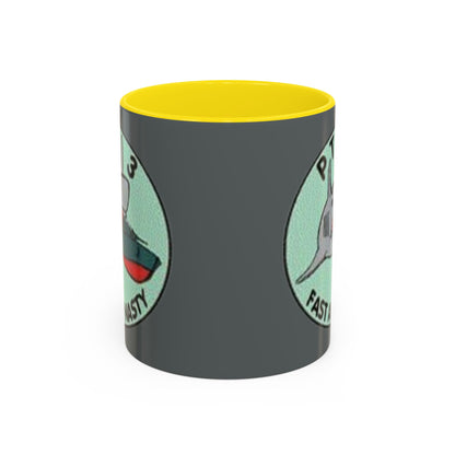 DNASM PTF-3 Grey Accent Mug by theGreenDragonTavern.shop