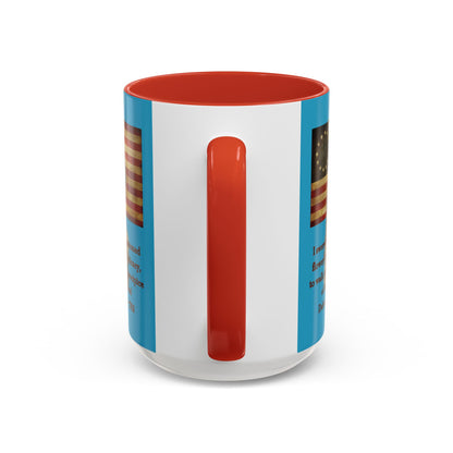 Deborah Sampson, America's Mulan Turquoise Accent Mug by theGreenDragonTavern.shop