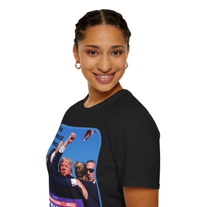 Stop Democrat Violence Dark colors Unisex T-Shirt by theGreenDragonTavern.shop