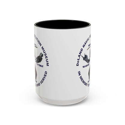 DNASM Student art White Accent Mug by theGreenDragonTavern.shop