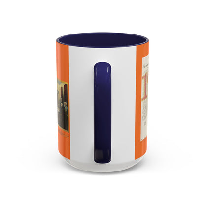 Declaration of Independence Orange Accent Mug by theGreenDragonTavern.shop