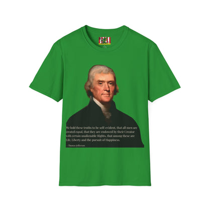 We hold these truths to be self-evident Dark colors Unisex T-Shirt by theGreenDragonTavern.shop
