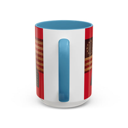 Washington's Earnest Prayer Red Accent Mug by theGreenDragonTavern.shop