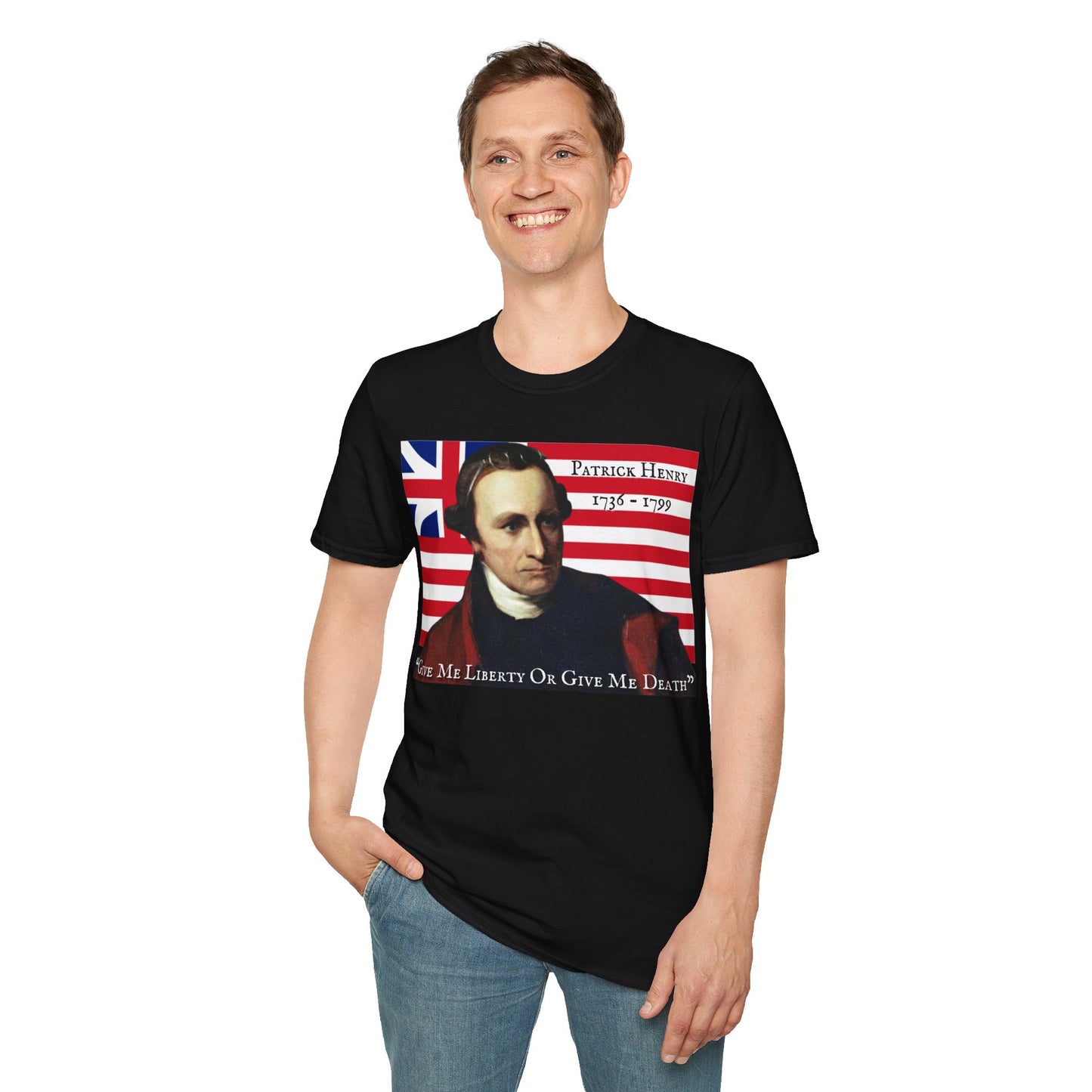 Patrick Henry DKcolors Unisex T-Shirt by theGreenDragonTavern.shop