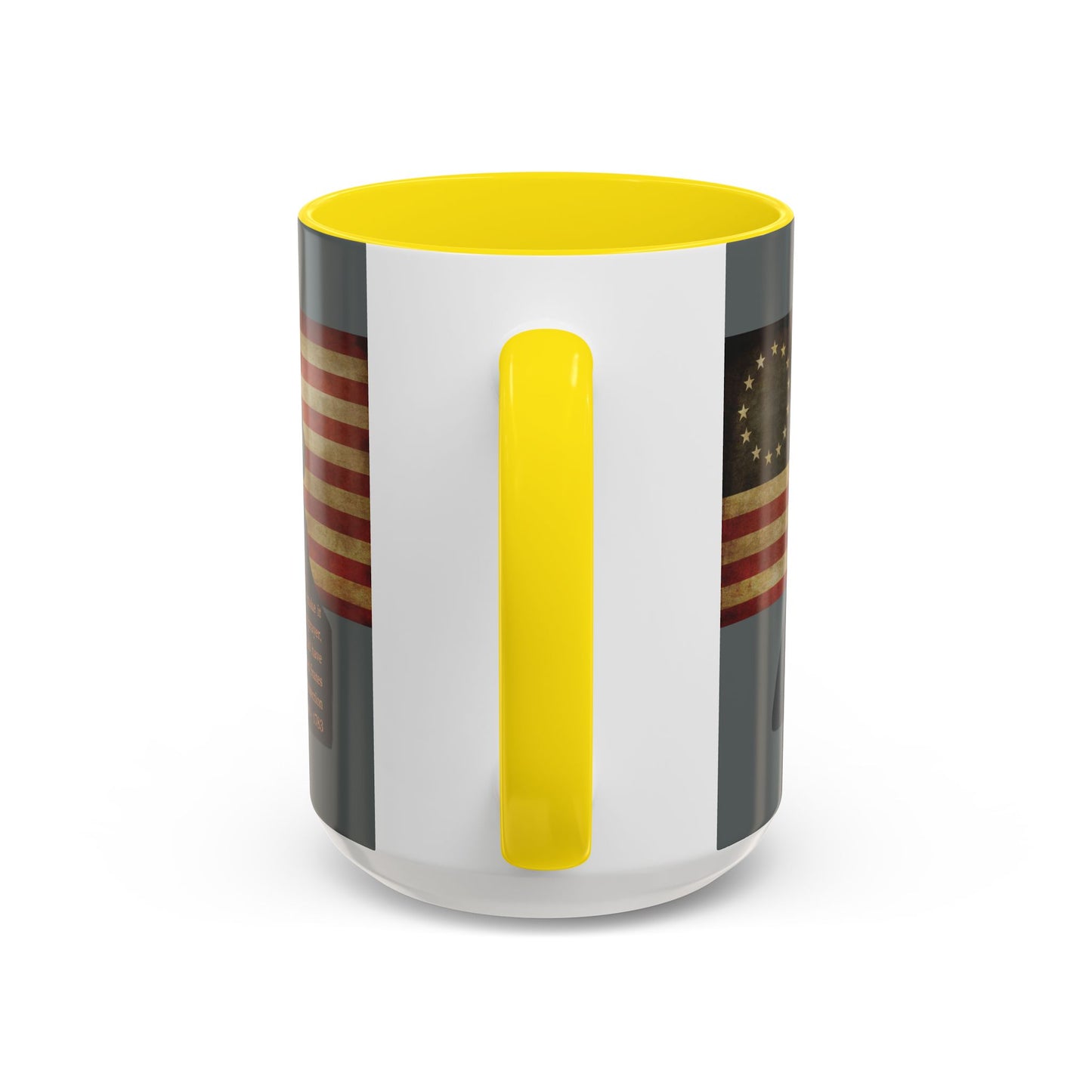 Washington's Earnest Prayer Grey Accent Mug by theGreenDragonTavern.shop