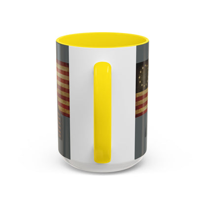 Washington's Earnest Prayer Grey Accent Mug by theGreenDragonTavern.shop