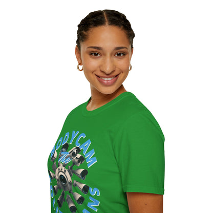 Bodycam the Politicians Cameras Dark colors Unisex T-Shirt by theGreenDragonTavern.shop
