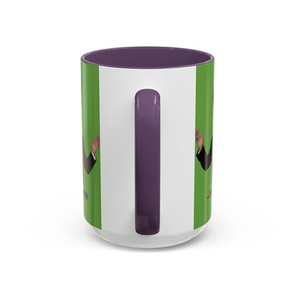 Trump...will be Trump Green Accent Mug by theGreenDragonTavern.shop