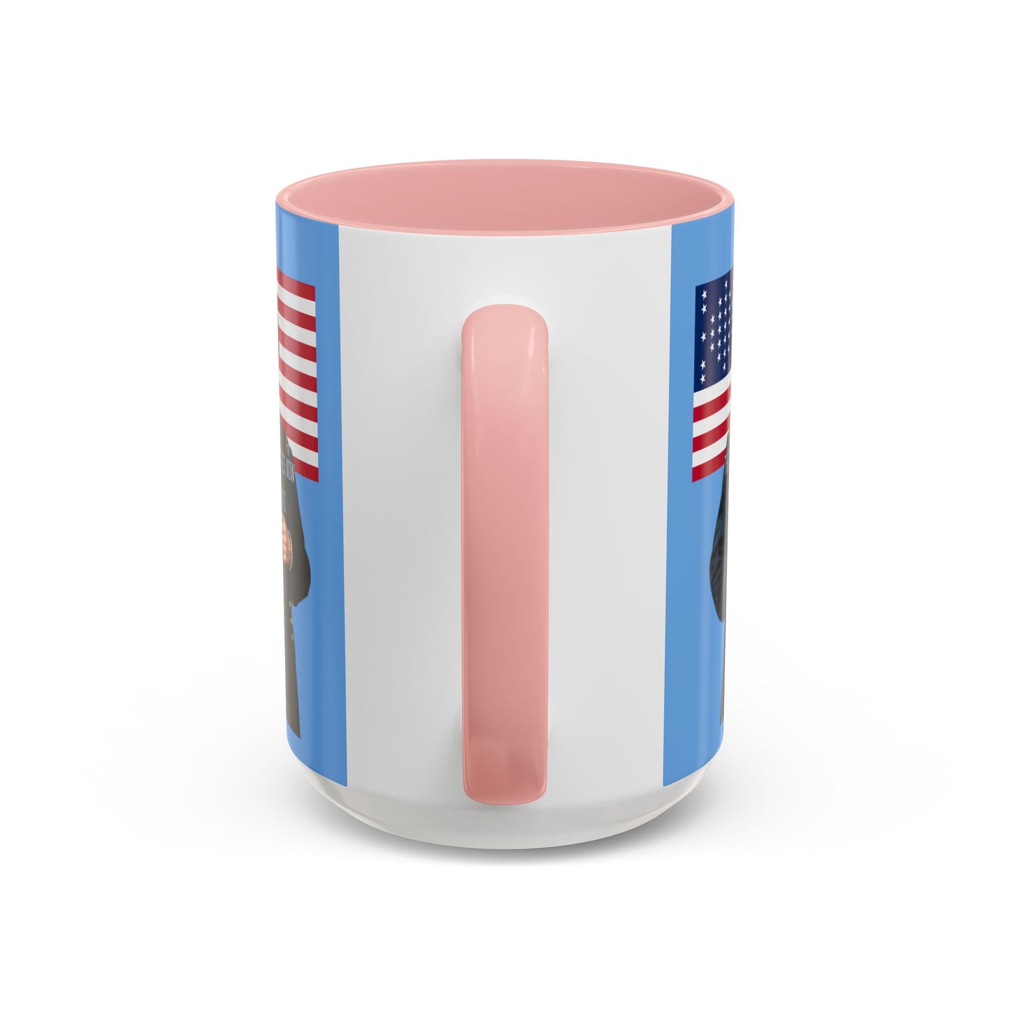 "Traitors and Patriots" Ulysses Grant Light Blue Accent Mug by theGreenDragonTavern.shop
