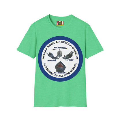 DNASM Student Art Navy Frame Darker colors Unisex T-Shirt by theGreenDragonTavern.shop
