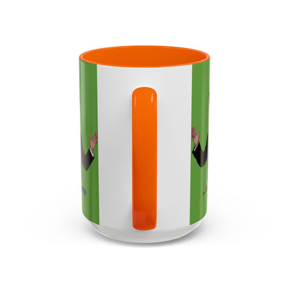 Trump...will be Trump Green Accent Mug by theGreenDragonTavern.shop