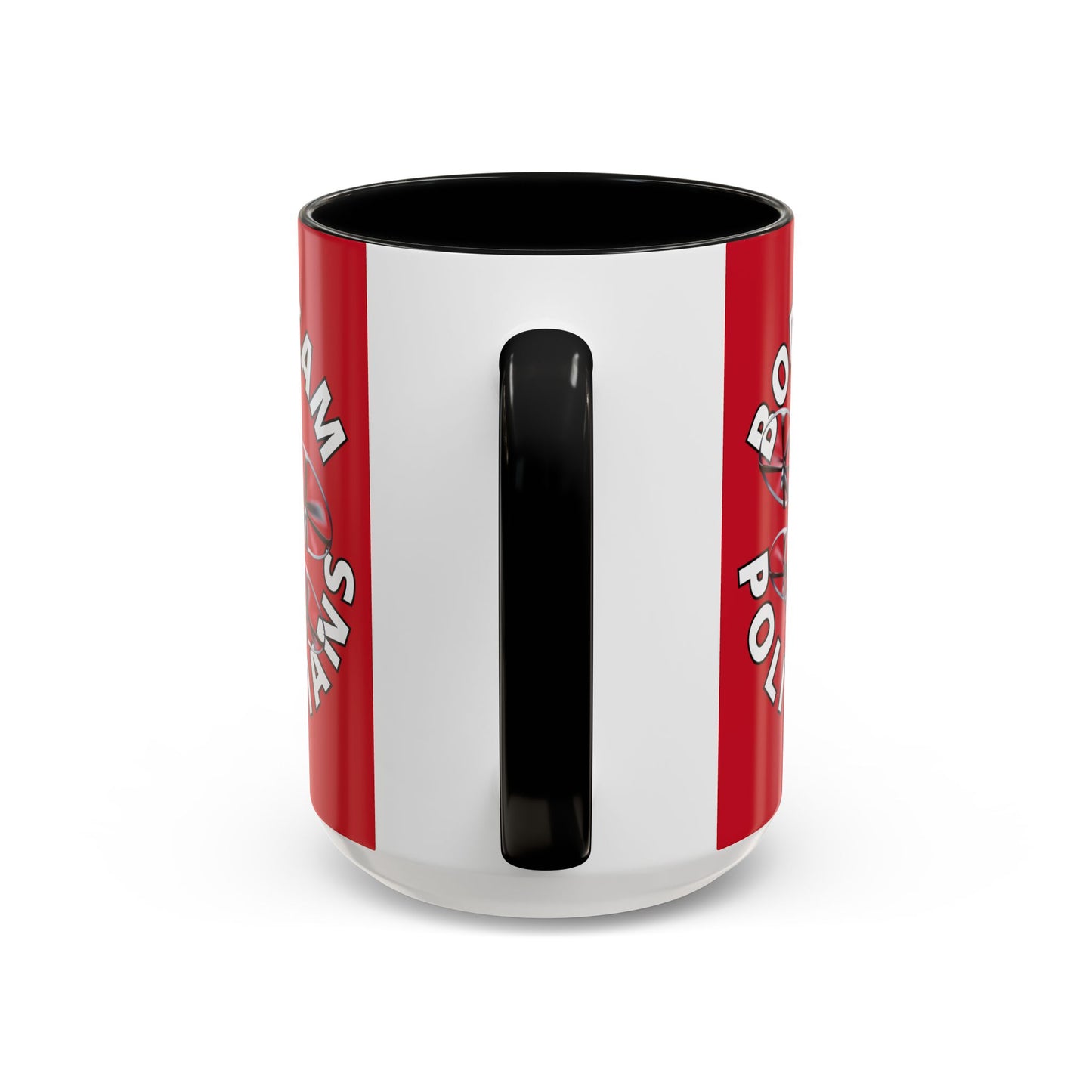 Bodycam the Politicians Drone Red Accent Mug by theGreenDragonTavern.shop