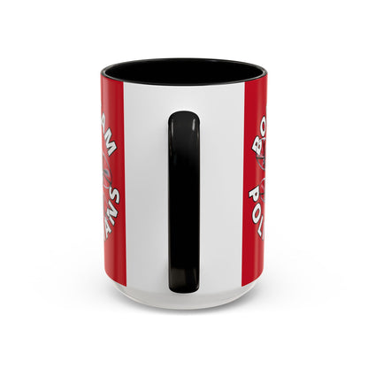 Bodycam the Politicians Drone Red Accent Mug by theGreenDragonTavern.shop