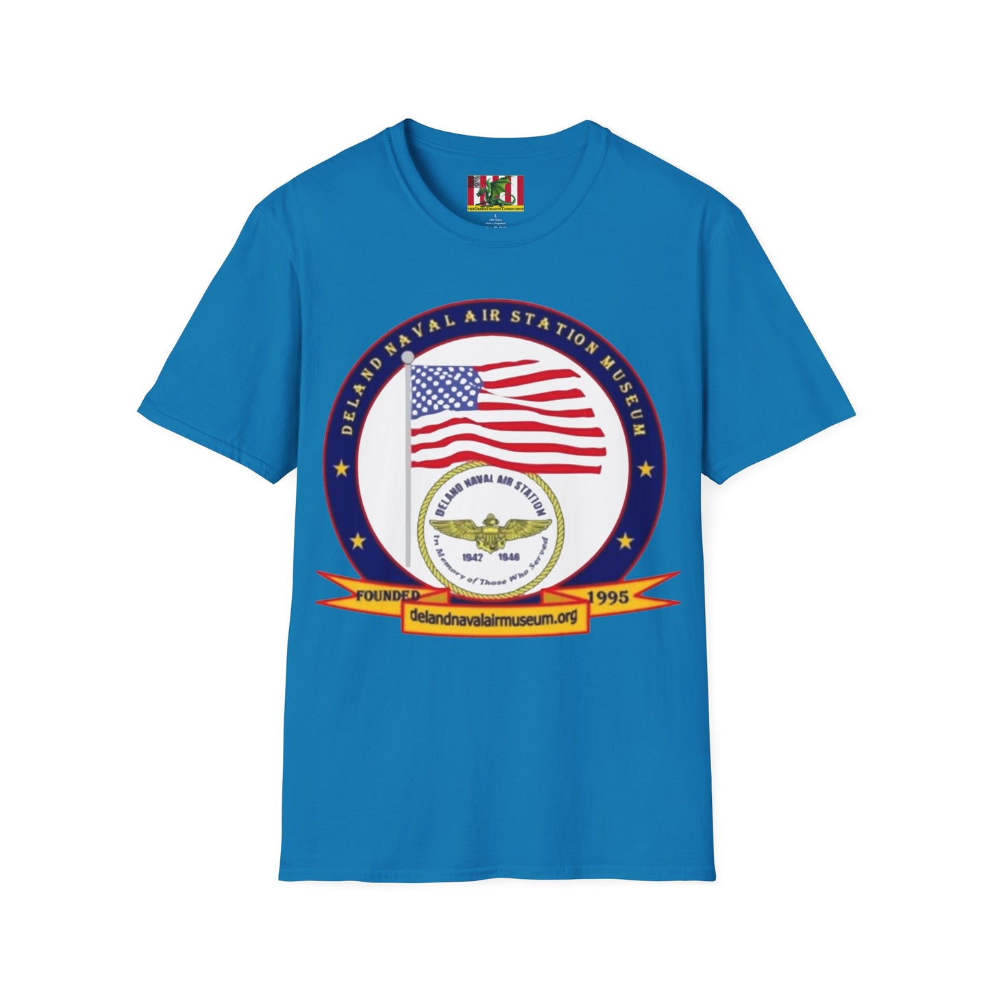 DeLand Naval Air Station Museum Darker Colors Unisex T-Shirt by theGreenDragonTavern.shop