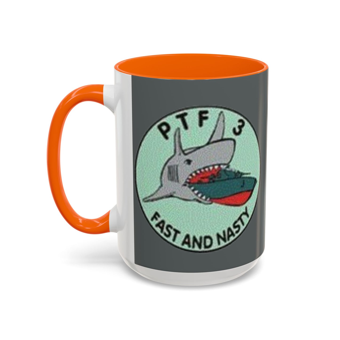 DNASM PTF-3 Grey Accent Mug by theGreenDragonTavern.shop